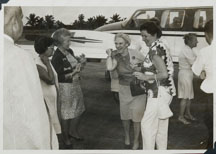 1968, Mrs. Alice Baker arrives to open 1968 season