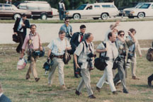 The 1990 summit conference with President George Bush